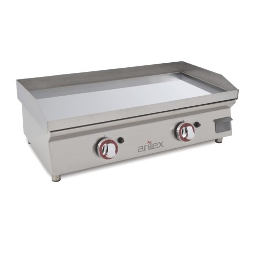 Comprar Plancha a gas acero 15 mm con baño cromo duro 8,25 kW 80PGCN en Pepebar