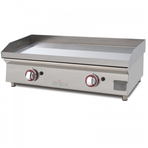 Comprar Plancha a gas acero 15 mm con baño cromo duro 8,25 kW 80PGCN en Pepebar