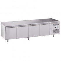 Mesa refrigerada de gastronomía GN 1/1 553 Litros Fimar M-GN4100TN-FC - Catálogo Bajo mostrador