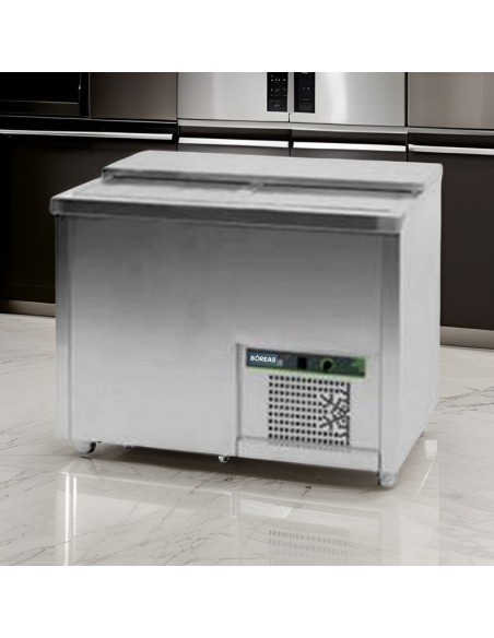 Comprar Frigorífico botellero Inoxidable interior y exterior BSS100 Boreas en Pepebar