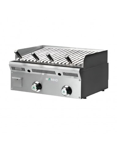 Comprar Barbacoa piedra volcánica inox Mainho ELBI varios tamaños en Pepebar