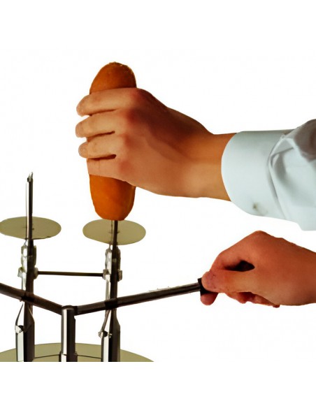 Dosificador chocolates y cremas cilíndrico con doble inyección y cubo de 3 litros Comprar Dosificador chocolates y cremas cilíndrico con doble inyección y cubo de 3 litros en Pepebar