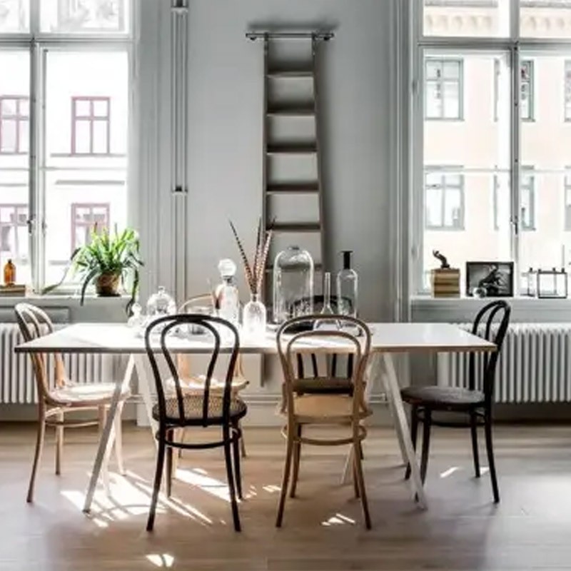 Comprar Silla Bistrot con rejilla negra Hobeto SC23003B en Pepebar