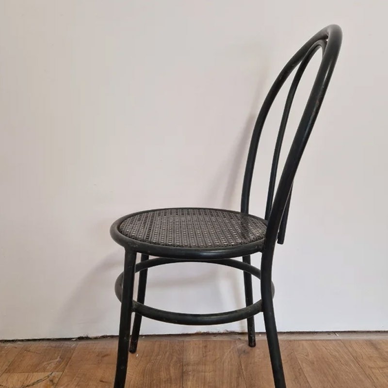 Comprar Silla Bistrot con rejilla negra Hobeto SC23003B en Pepebar