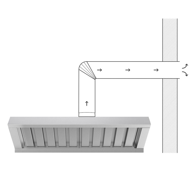 Comprar Campana con condensador incorporado ChefTop XEVHCHC11 en Pepebar