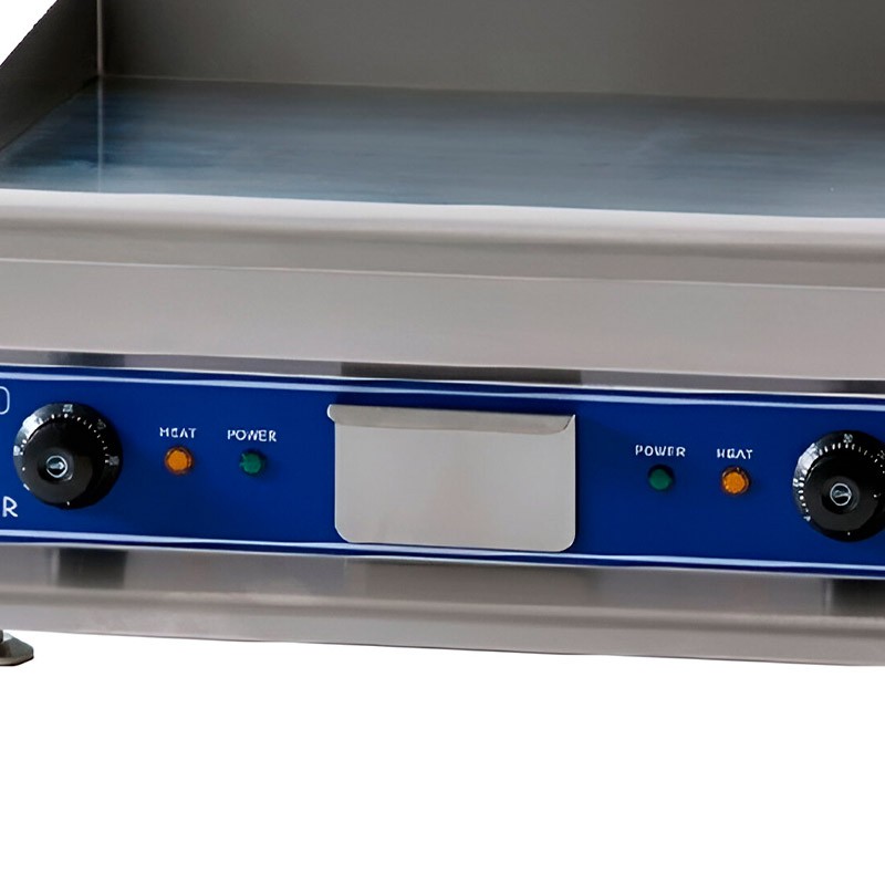 Comprar Plancha eléctrica de cromoduro con placa lisa. Varias medidas en Pepebar