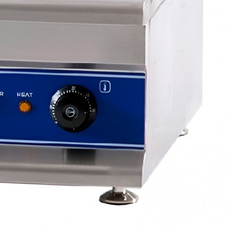 Comprar Plancha eléctrica de cromoduro con placa lisa. Varias medidas en Pepebar
