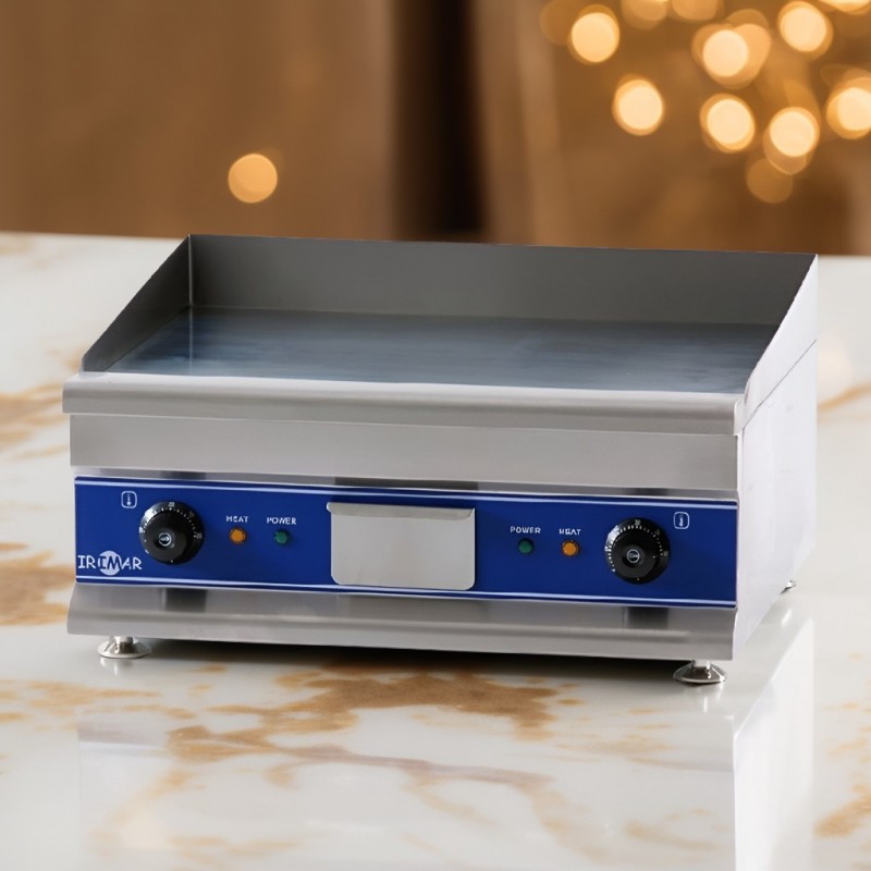 Comprar Plancha eléctrica de cromoduro con placa lisa. Varias medidas en Pepebar