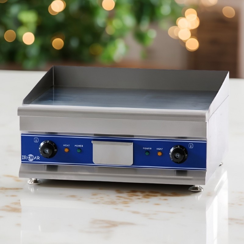 Comprar Plancha eléctrica de cromoduro con placa lisa. Varias medidas en Pepebar