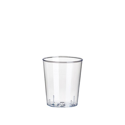 Comprar 40 Vasos de Chupito 2 cl diámetro 3,7 cm · 4,1 cm transparente en Pepebar