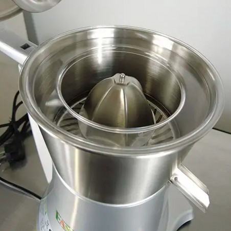 Comprar Exprimidor de cítricos eléctrico depósito acero inox con palanca Fimar SMCJ6 en Pepebar