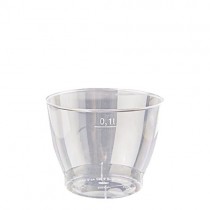 15 vasos de plástico, 0,1 l diámetro 6,8 cm · 5,4 cm transparente - Pepebar 15 vasos de plástico, 0,1 l diámetro 6,8 cm · 5,4 cm transparente
