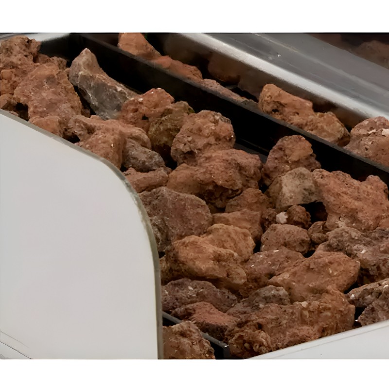 Comprar Barbacoa a gas con piedra volcánica parrilla pavonada 692mm 70BAR en Pepebar