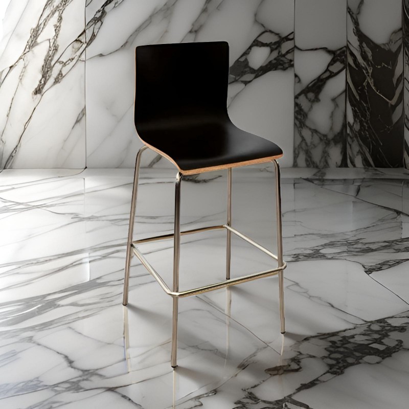 Taburete alto Turin madera laminada antiralladura 164689 Comprar Taburete alto Turin madera laminada antiralladura 164689 en Pepebar