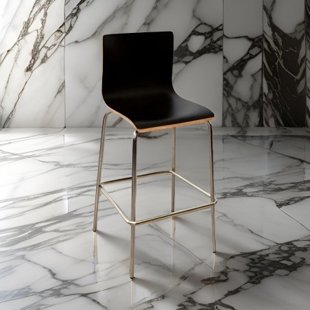 Taburete alto Turin madera laminada antiralladura 164689 Comprar Taburete alto Turin madera laminada antiralladura 164689 en Pepebar