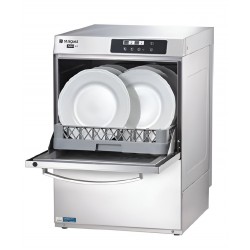 Lavavajillas industrial digital 50x50 con dosificador detergente y bomba de desagüe Stalgast 801556 - Catálogo Lavavajillas industrial