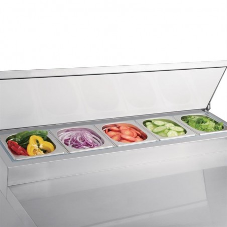 Comprar Mostrador refrigerado para preparación de pizzas 254 litros Polar G604 en Pepebar