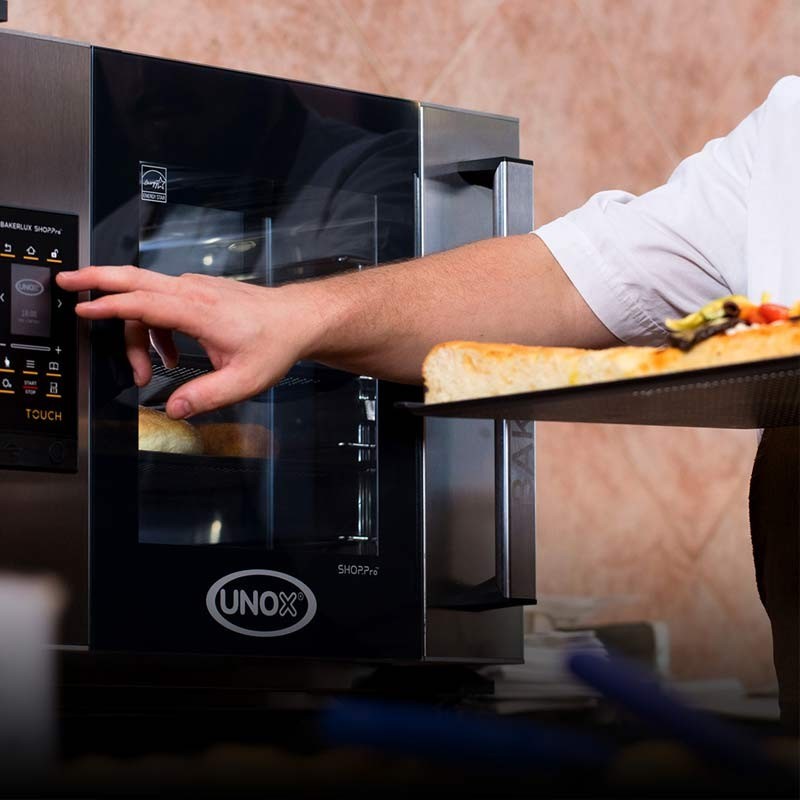 Comprar Horno Industrial Bakerlux SHOP.Pro Rossella TOUCH 4 bandejas Varias opciones Unox en Pepebar