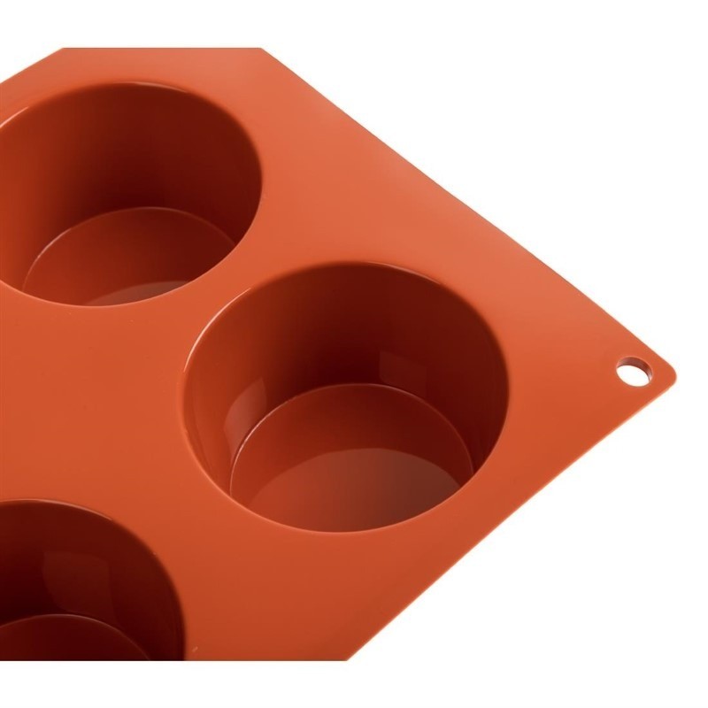 Comprar Molde de silicona x6 muffins Pavoni N933 en Pepebar