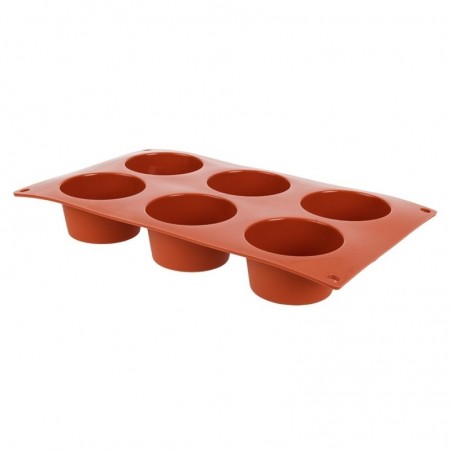Comprar Molde de silicona x6 muffins Pavoni N933 en Pepebar