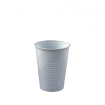 100 vasos de plástico, 0,18 l diámetro 7,03 cm · 8,2 cm blanco