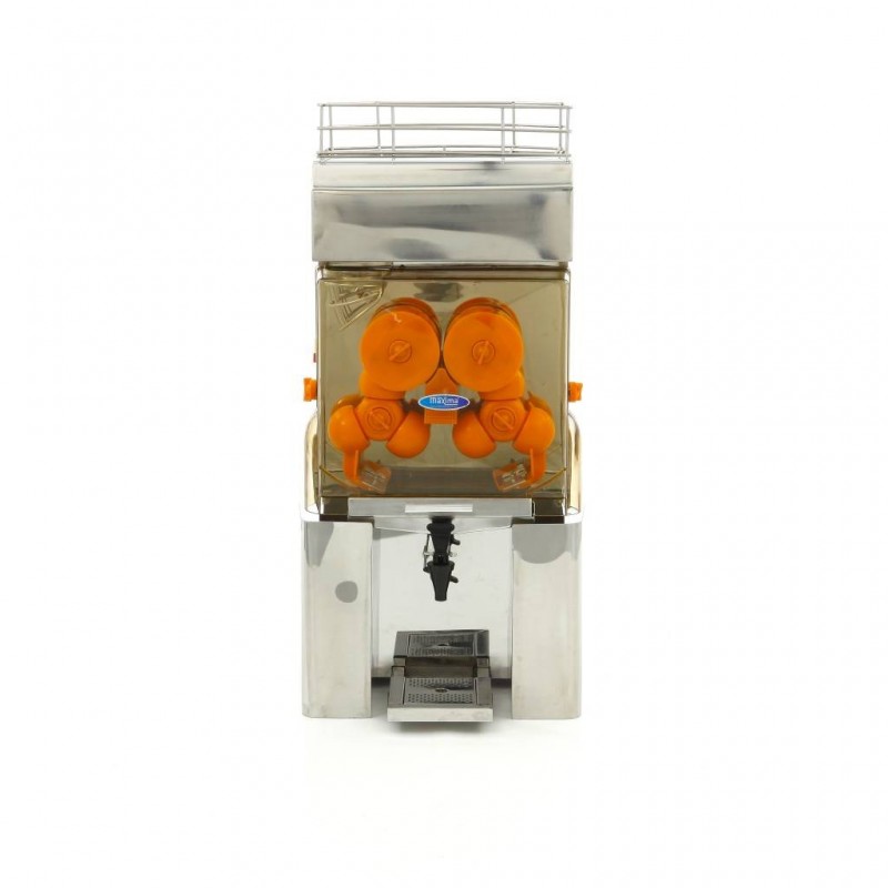 Comprar Exprimidor automático de naranjas 20kg 25 por minuto con grifo en Pepebar