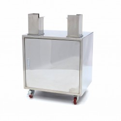 Soporte con ruedas para Exprimidor de naranjas con espacio para cubo de residuos - Pepebar Soporte con ruedas para Exprimidor de naranjas con espacio para cubo de residuos - Catálogo Máquinas de Zumo