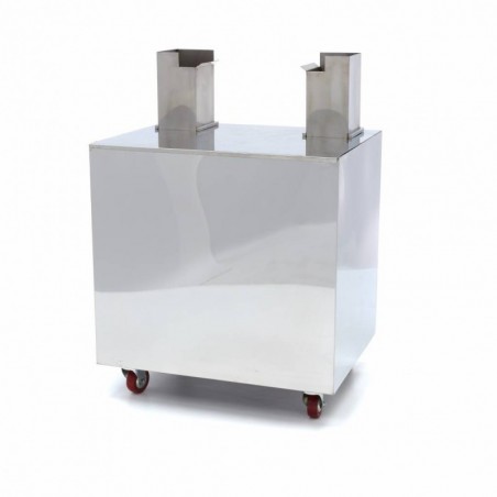 Comprar Soporte con ruedas para Exprimidor de naranjas con espacio para cubo de residuos en Pepebar