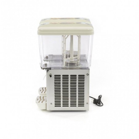 Comprar Dispensador de bebidas 2 x 18 litros eléctrico con mecanismo de agitación en Pepebar