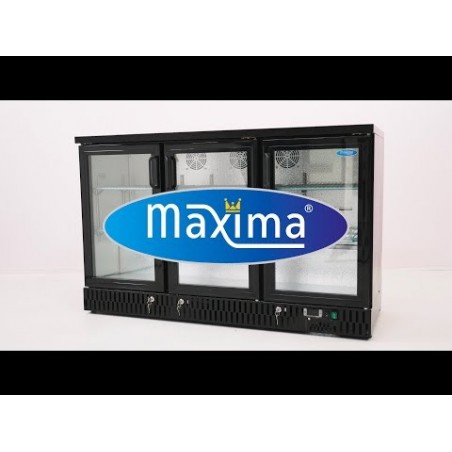 Comprar Frigorífico para bebidas 341 litros 3 puertas batientes 6 estantes ajustables en Pepebar