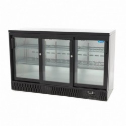 Frigorífico para bebidas 341 litros 3 puertas correderas 6 estantes ajustables - Pepebar Frigorífico para bebidas 341 litros 3 puertas correderas 6 estantes ajustables - Catálogo Botellero frigorífico
