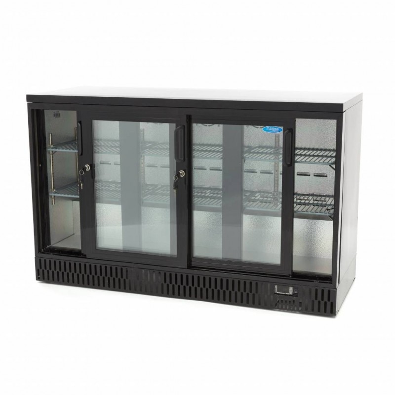 Comprar Frigorífico para bebidas 341 litros 3 puertas correderas 6 estantes ajustables en Pepebar