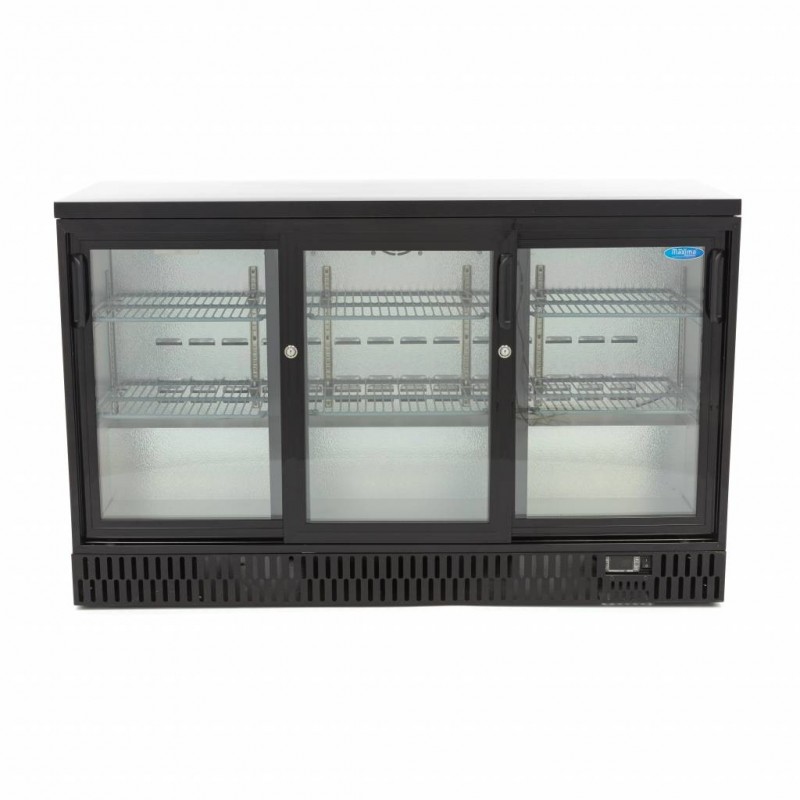Comprar Frigorífico para bebidas 341 litros 3 puertas correderas 6 estantes ajustables en Pepebar