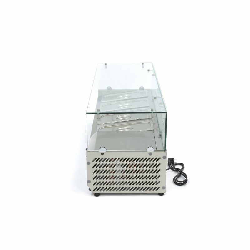 Comprar Vitrina refrigerada 120 cm para 4 x 1/3 gn en Pepebar