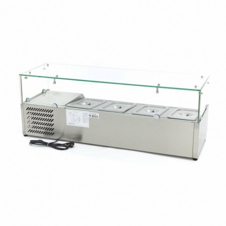 Comprar Vitrina refrigerada 120 cm para 4 x 1/3 gn en Pepebar