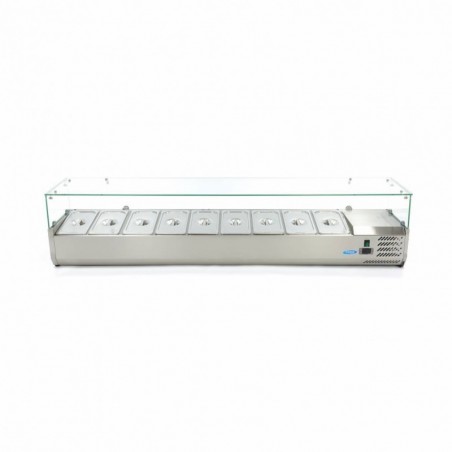 Comprar Vitrina refrigerada 200 cm para 9 x 1/3 gn en Pepebar