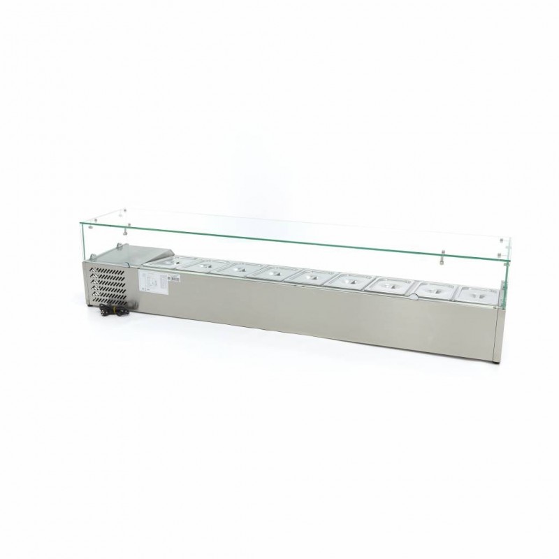 Comprar Vitrina refrigerada 200 cm para 9 x 1/3 gn en Pepebar