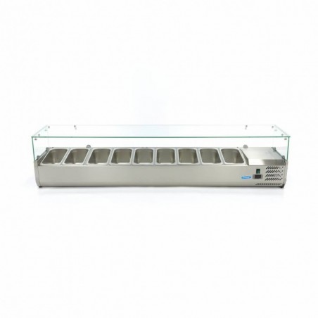 Comprar Vitrina refrigerada 200 cm para 9 x 1/3 gn en Pepebar