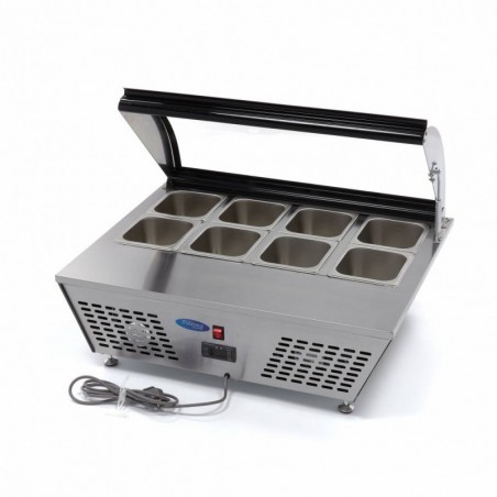 Comprar Saladette 67 litros con 8 x 1/6 gn modelo de sobremesa en Pepebar