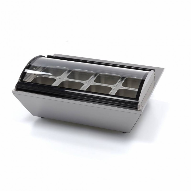 Comprar Saladette 67 litros con 8 x 1/6 gn modelo de sobremesa en Pepebar