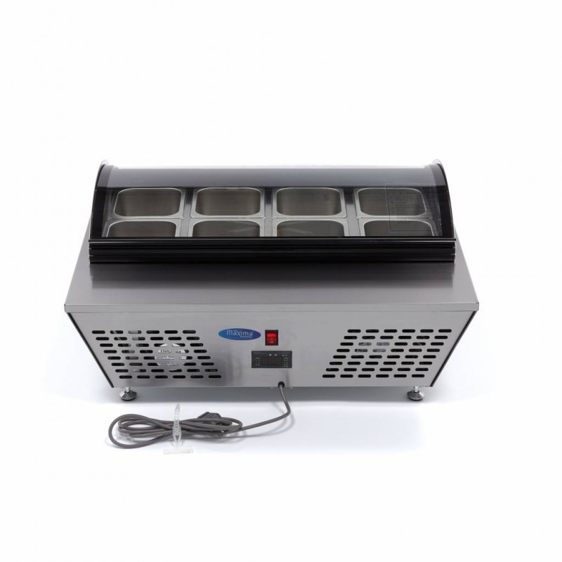 Comprar Saladette 67 litros con 8 x 1/6 gn modelo de sobremesa en Pepebar