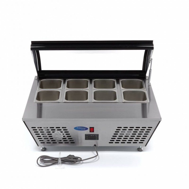 Comprar Saladette 67 litros con 8 x 1/6 gn modelo de sobremesa en Pepebar