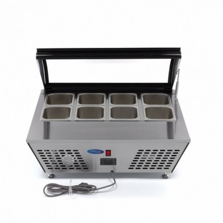 Comprar Saladette 67 litros con 8 x 1/6 gn modelo de sobremesa en Pepebar