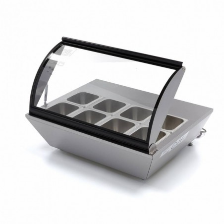 Comprar Saladette 67 litros con 8 x 1/6 gn modelo de sobremesa en Pepebar