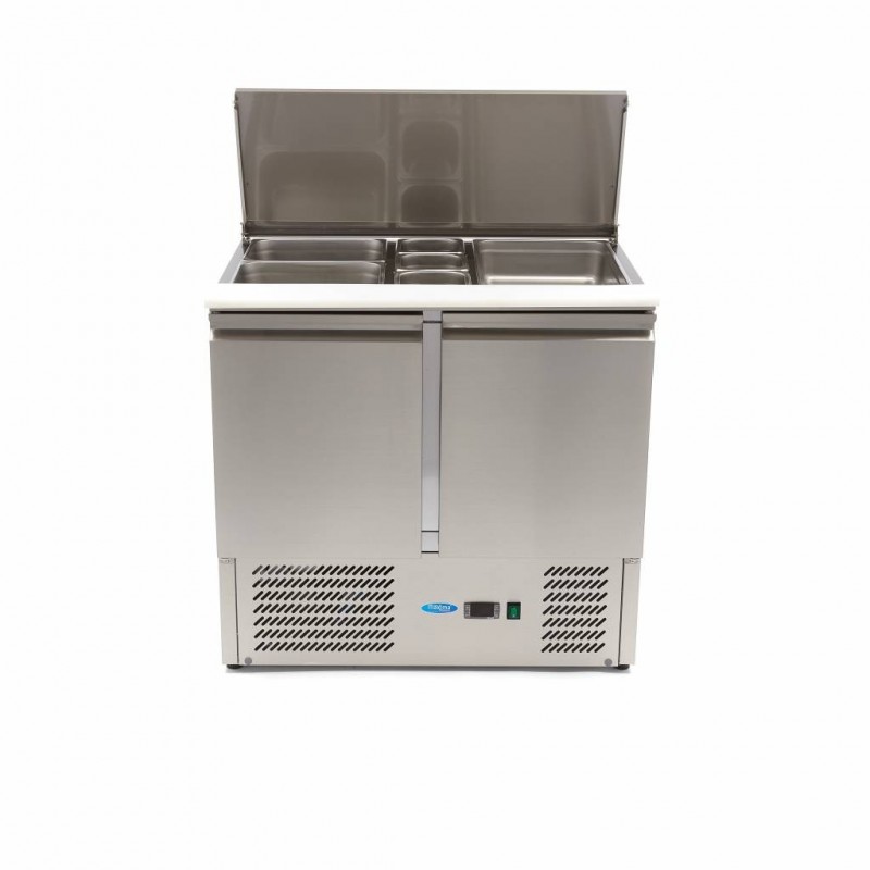 Comprar Saladette 257 litros 90 cm 2 puertas en Pepebar