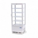 Vitrina refrigerada 98 litros 43 cm blanco