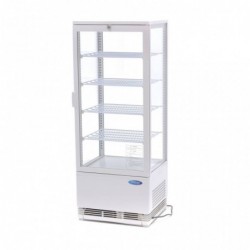 Vitrina refrigerada 98 litros 43 cm blanco