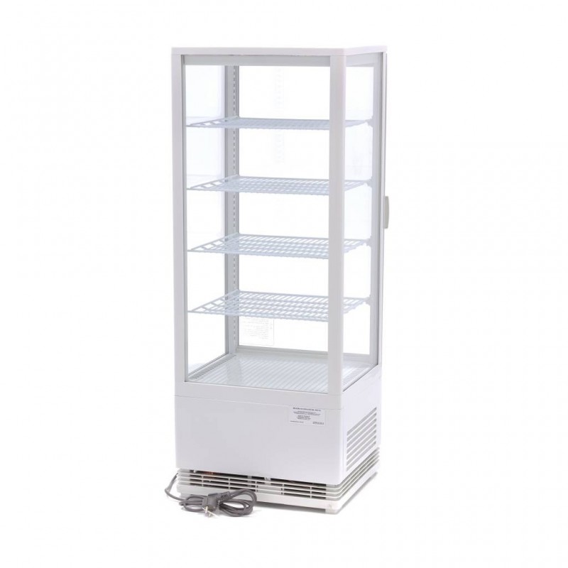 Comprar Vitrina refrigerada 98 litros 43 cm blanco en Pepebar