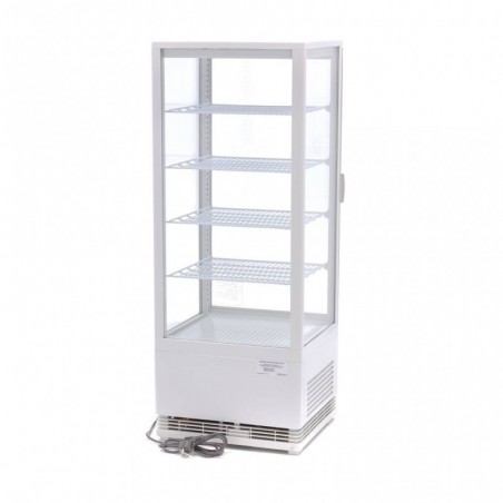 Comprar Vitrina refrigerada 98 litros 43 cm blanco en Pepebar