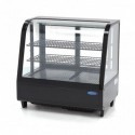 Nevera expositora 100 litros 68 cm puerta corredera trasera